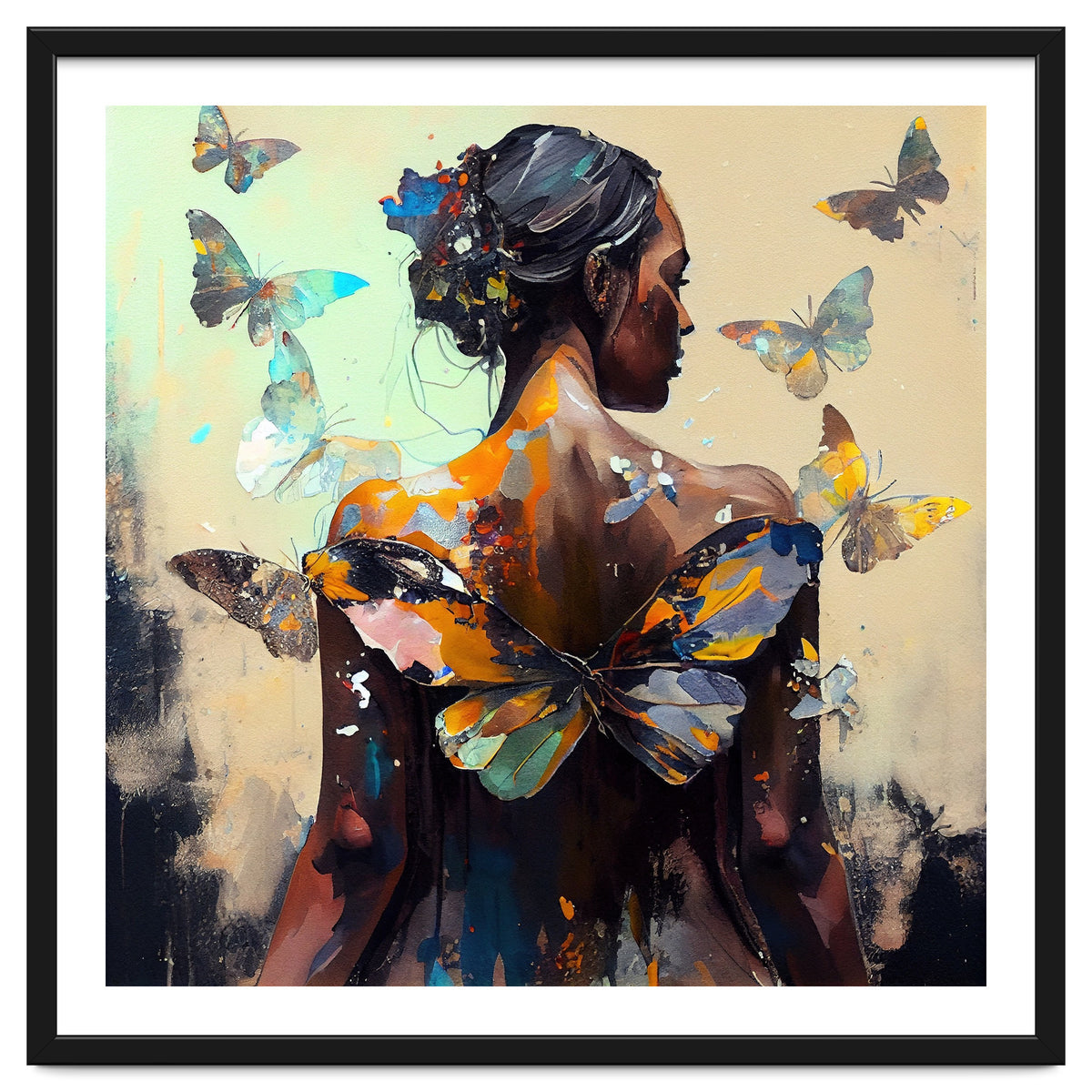 Powerful Butterfly Woman Body #6