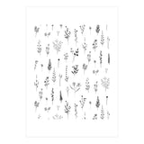 Wildflowers Minimalist Pattern (Print Only) thumbnail