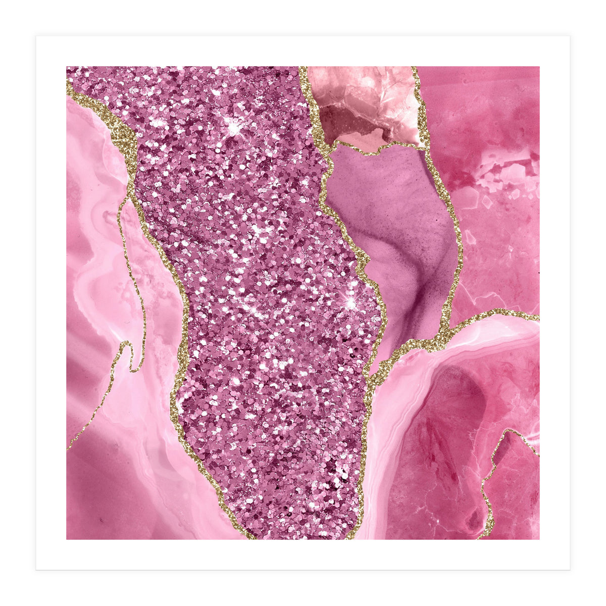 Agate Glitter Dazzle Texture 03 (Print Only)