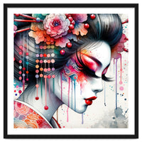 Ornate Bloom Modern Geisha