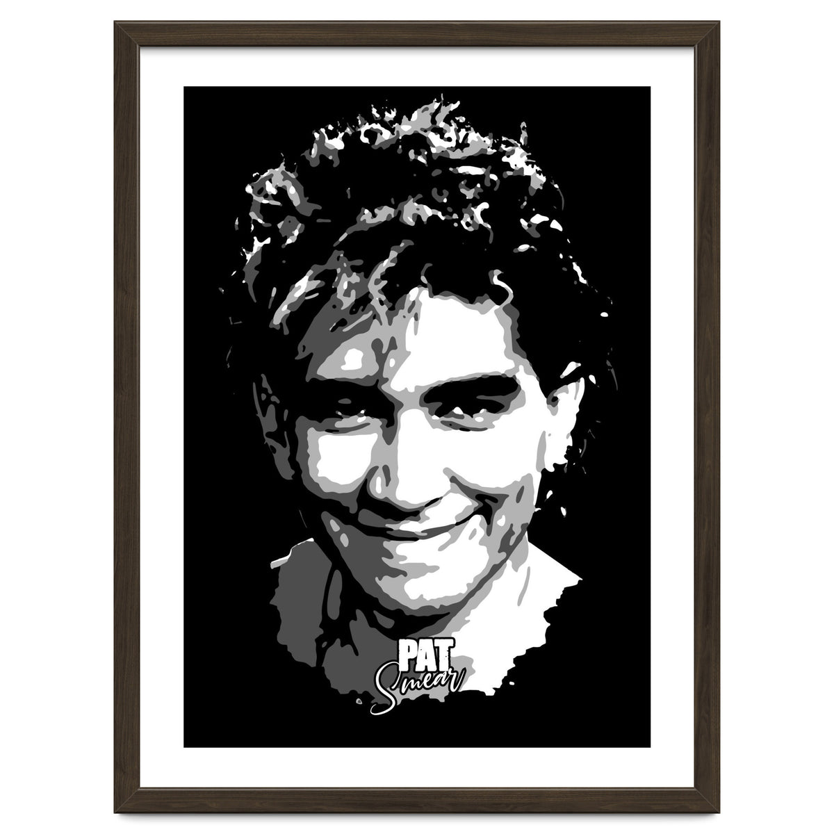 Pat Smear American Musician Legend in Grayscale