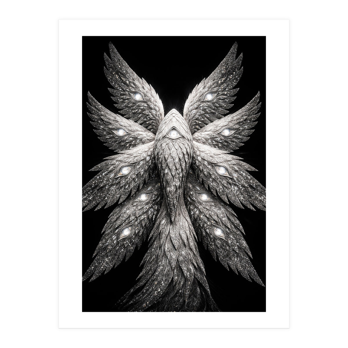 Seraphim Biblically accurate Angel (Print Only)