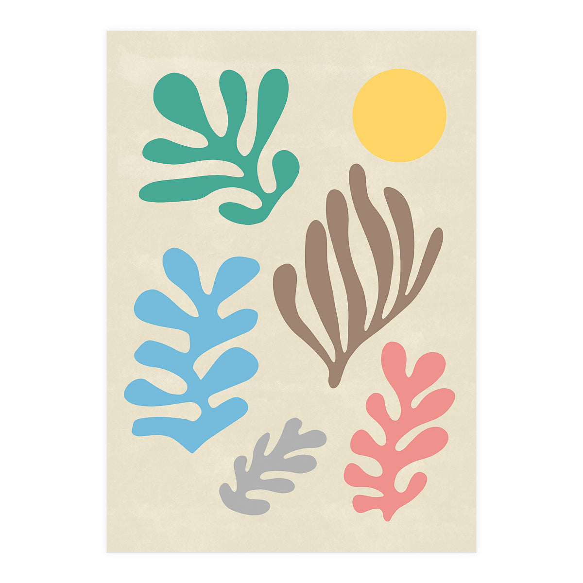 Matisse Leaves I (Print Only)