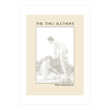 The two bathers (1884) – William-Adolphe Bouguereau (ascii art)  (Print Only) thumbnail
