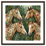 Majestic Floral Horses thumbnail