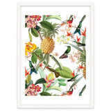Hummingbirds in tropical Jungle thumbnail
