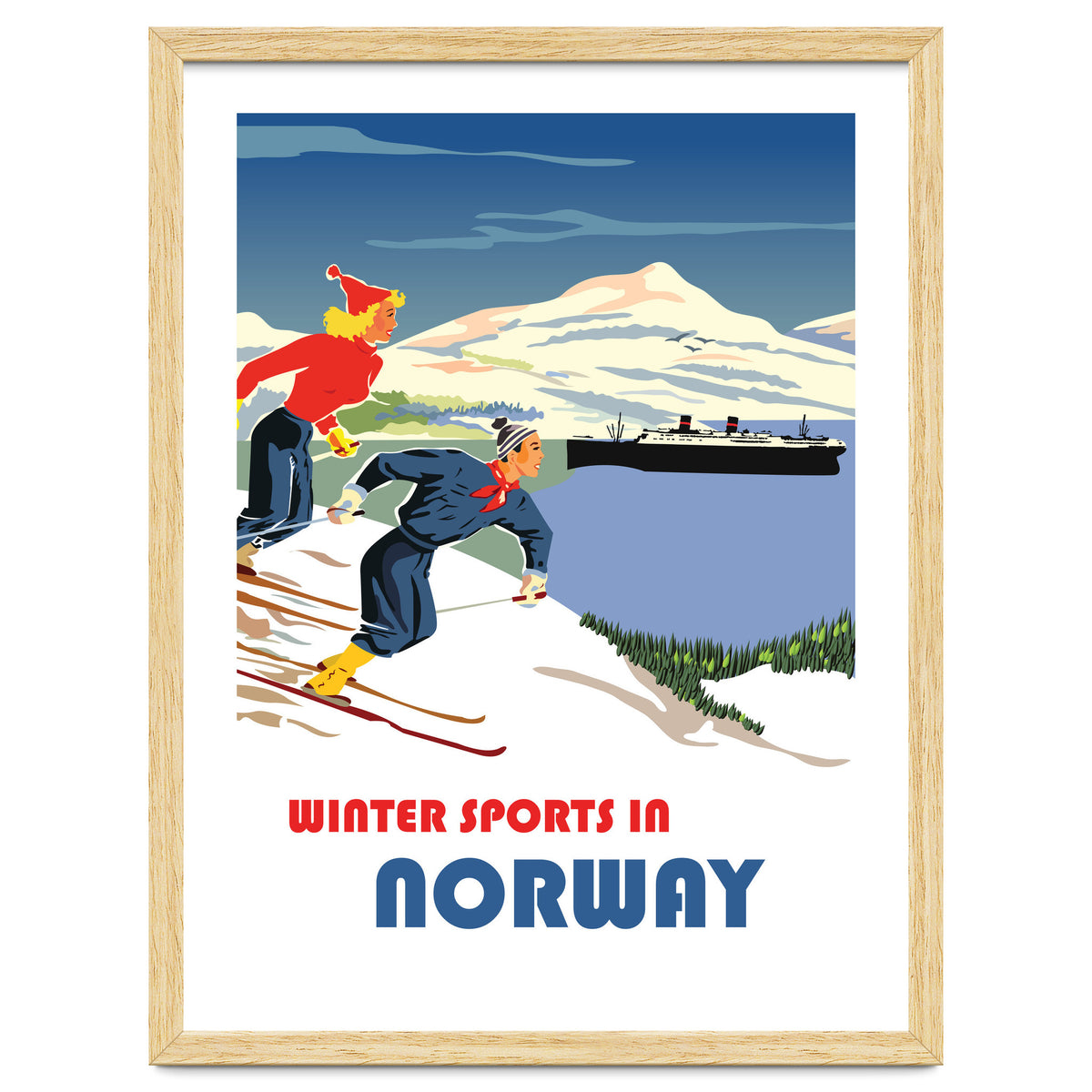 Winter Sports In Norway