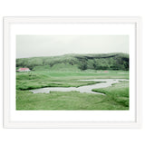 Pond and house in the middle of nowhere - Iceland thumbnail
