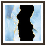 Blue & Gold Glitter Agate Texture 02 thumbnail
