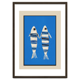 Minimal Fish On Blue thumbnail