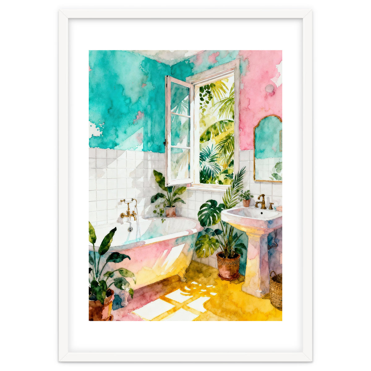 Matisse Inspired Bathroom