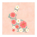 Flower Filled Rabbit (Print Only) thumbnail