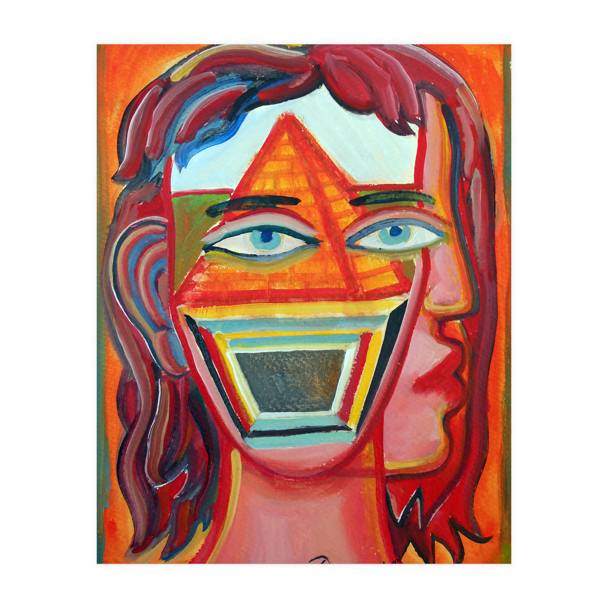 Cabeza De Mujer 11 (Print Only)