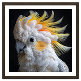 Beautiful Cockatoo Parrot Portrait Headshot thumbnail