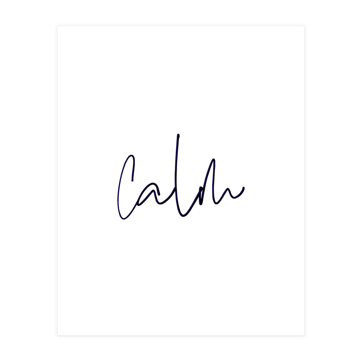 Calm (Print Only)
