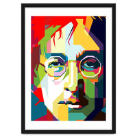 John Lennon Imagine Song Pop Art Wpap