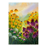 Impasto Wildflower Meadow Painting  (Print Only) thumbnail