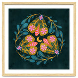 Floral Moths and Moon thumbnail