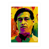 Cesar Chavez Colorful Abstract Art (Print Only) thumbnail