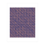 End Of Silence, Dark Purple Neutral Graphic Design, Eclectic Texture Pattern (Print Only) thumbnail