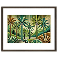 Tropical Art Deco Oasis