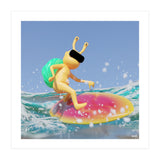 Surfing - angle #2 (Lwuba 043 Salt Proof Surfing 02) (Print Only) thumbnail