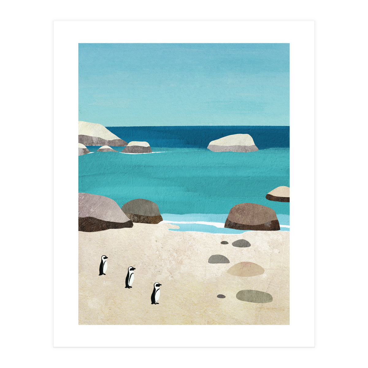 Penguins, Boulders Beach  (Print Only)