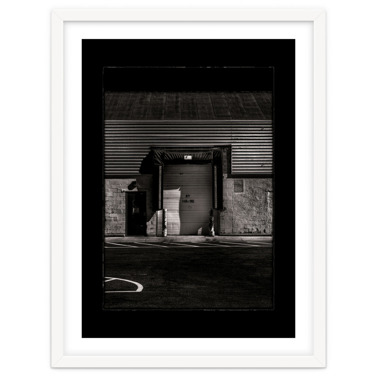 No Parking No 1 with Border