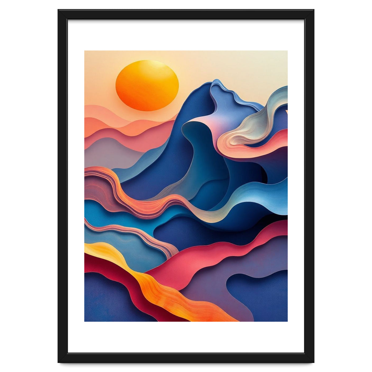 Sunset Over the Reef