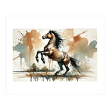 Fiery Horse Elegance (Print Only) thumbnail