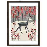 Fawn in a Winter Landscape thumbnail