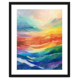 Vibrant Impasto Abstract Landscape Painting thumbnail