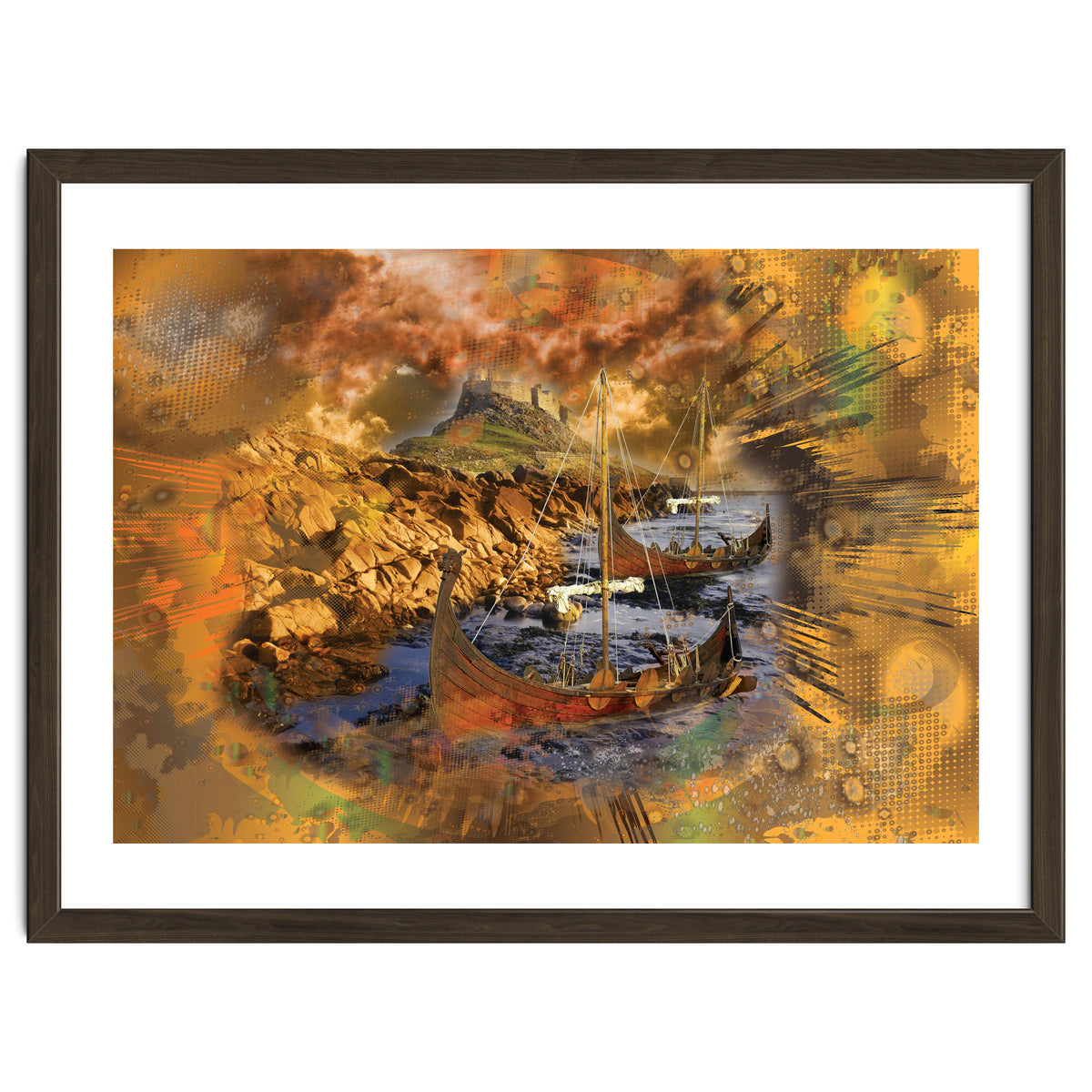 Lindesfarne Viking Raid 793 AD