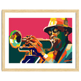 Jazz Trumpet Musician Pop Art Wpap thumbnail