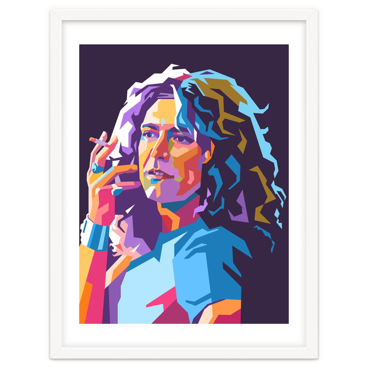 Robert Plant wpap art