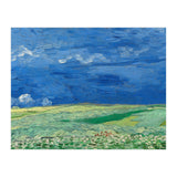 Wheatfield under Thunderclouds. Date: July 1890, Auvers-sur-Oise. Dimensions: 50.4 cm x 101.3 cm,... (Print Only) thumbnail
