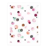 Polka Dots Watercolor Minimal Pink (Print Only) thumbnail