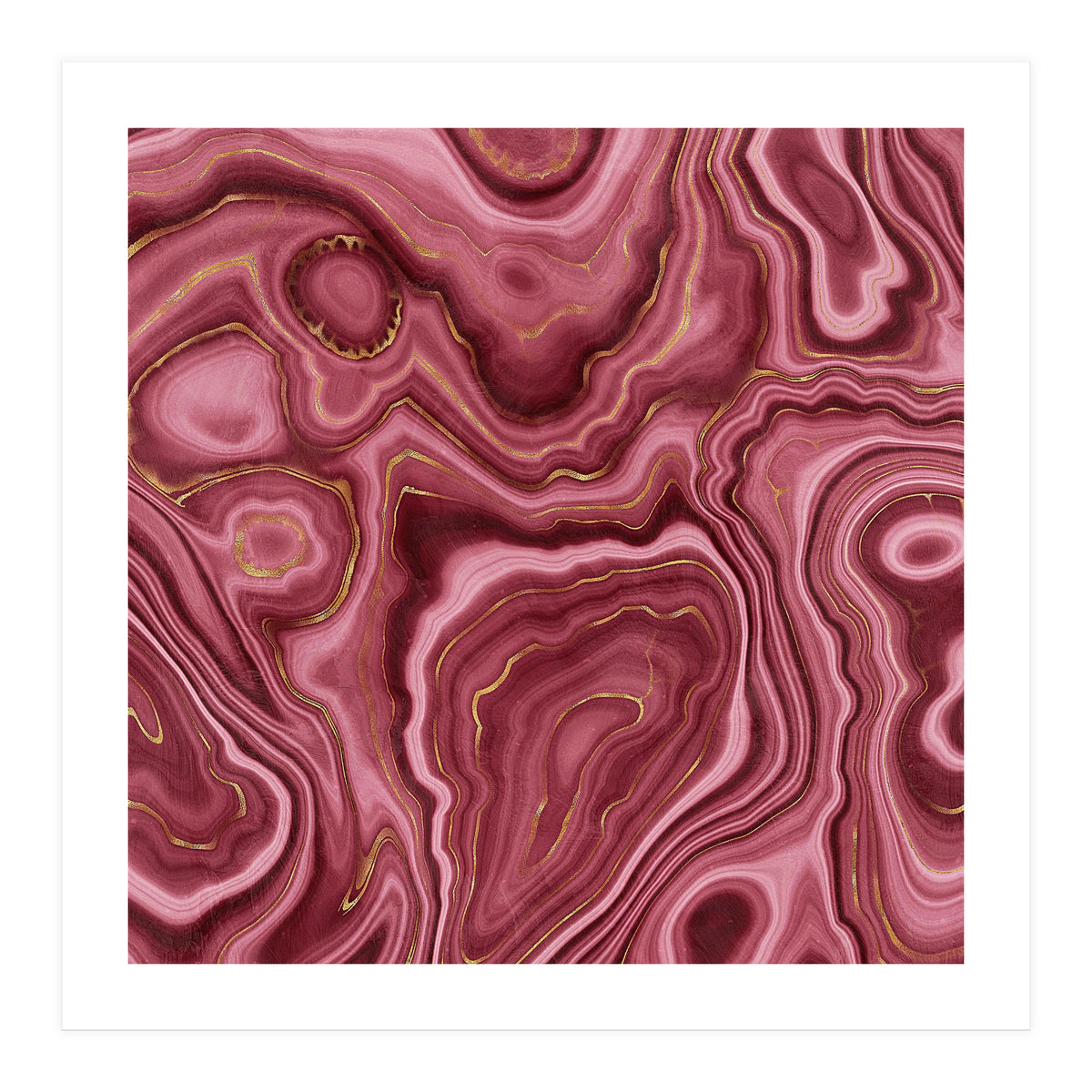 Red Agate Texture 06 (Print Only)