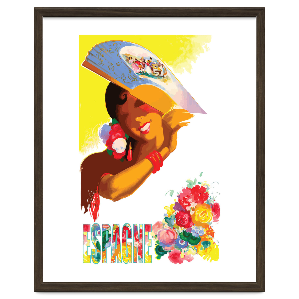 Spain, Woman With a Fan