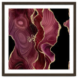 Burgundy & Gold Glitter Agate Texture 01 thumbnail