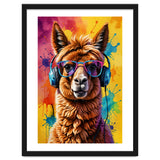Lama In Headphones thumbnail