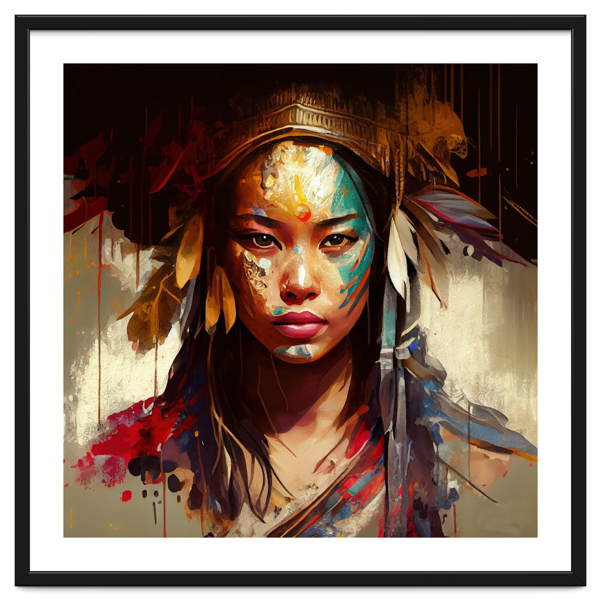 Powerful Asian Warrior Woman #3