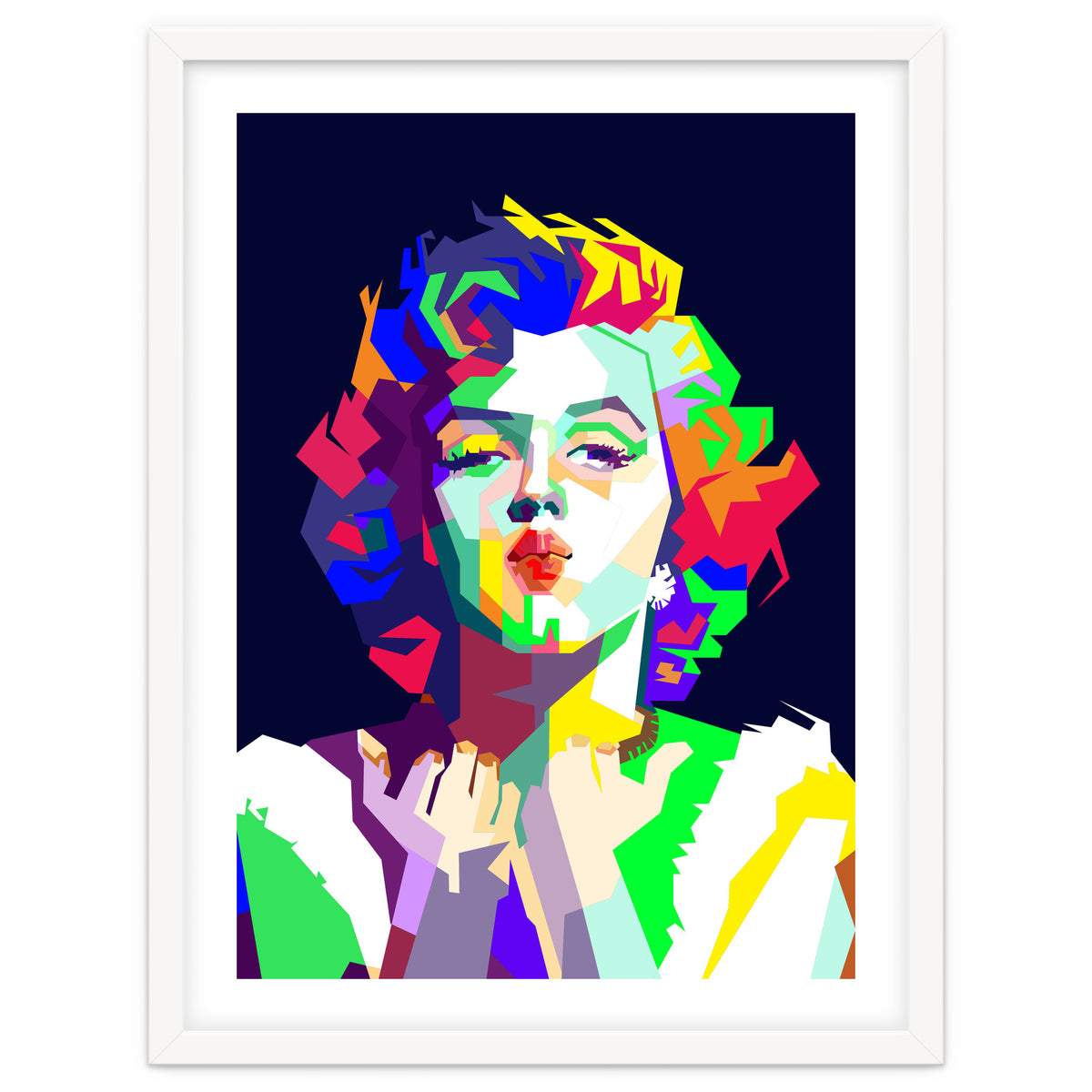Marilyn Monroe Famous Actress Pop Art