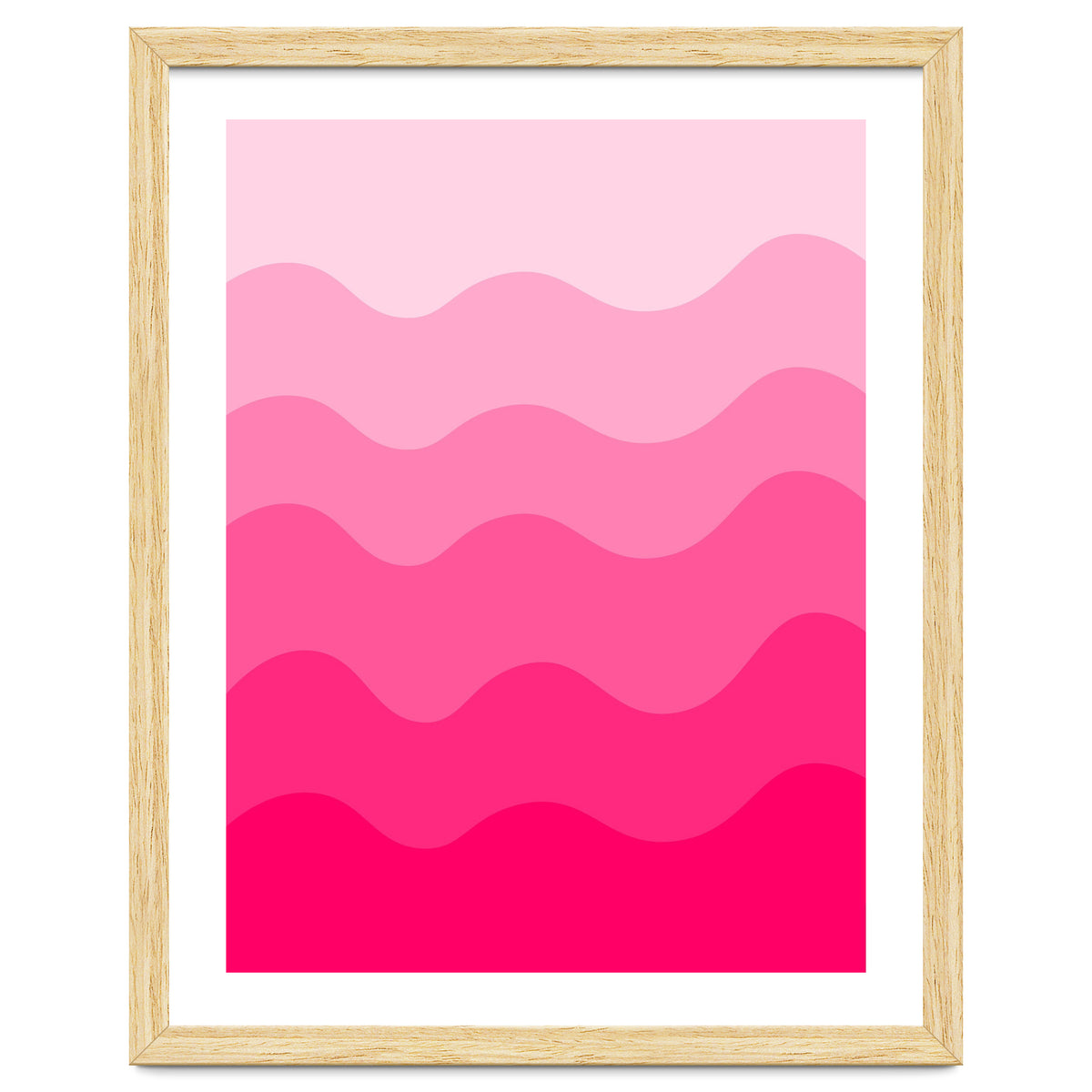 Pink gradient design