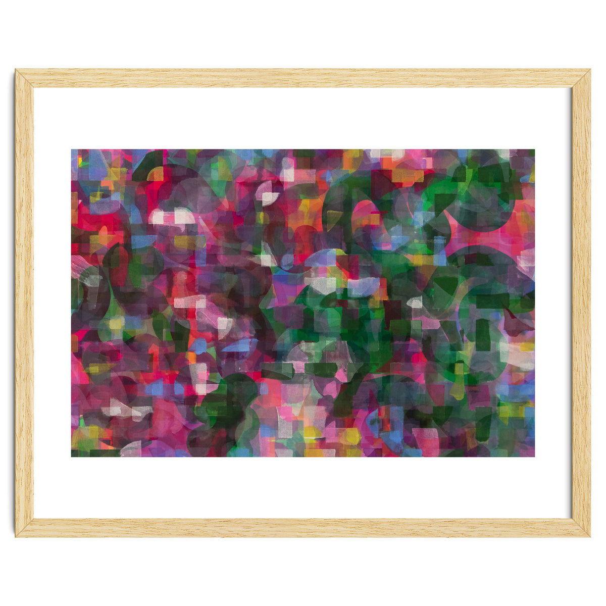 Morning Sun Through Stained Glass