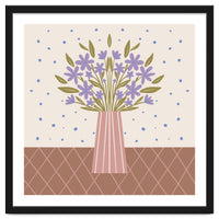 Flower Vase Mocha Mousse