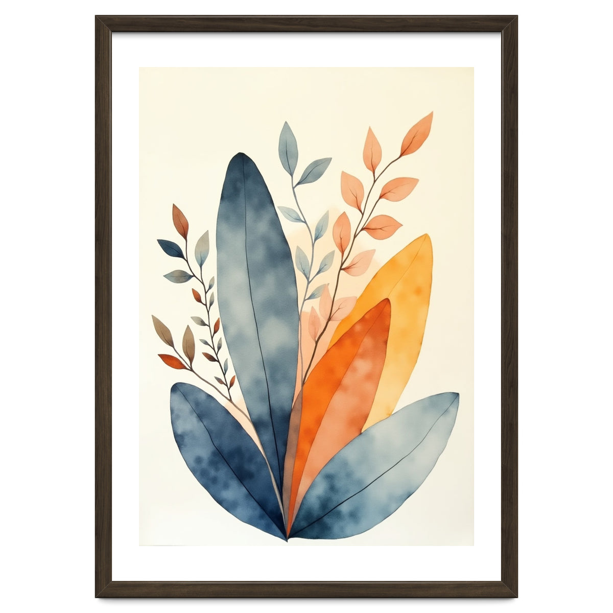 Modern Contemporary Art Flower