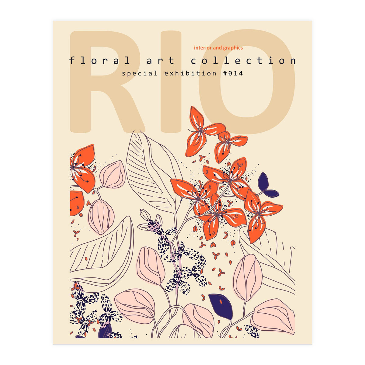 Floral Art Collection Special Exhibition (Print Only)