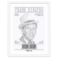 Receipt Art Frank Sinatra