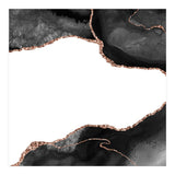 Black & Rose Gold Agate Texture 09 (Print Only) thumbnail